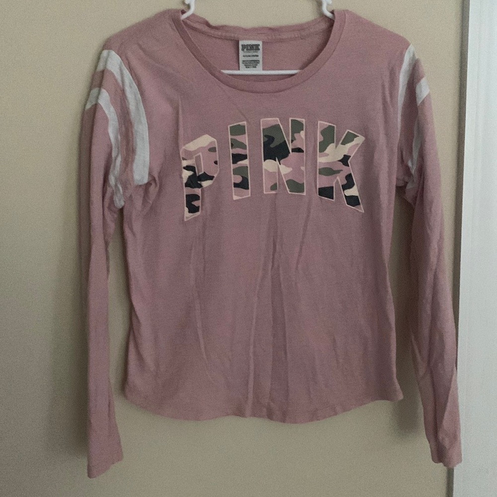 PINK Classic Camo Tee